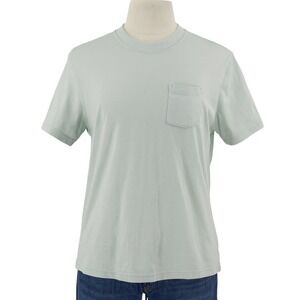 J Crew Crewcuts Pocket T-Shirt Boys XL Mint Green Cotton Short Sleeve Casual Tee